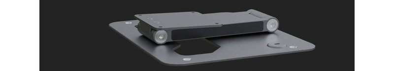 EZ Foldable Aluminum Stand 75x75mm VESA 180° Forward & Backward Flipping