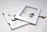 4. Metal Apple iPad mini Locking Security Wall Mount Enclosure VESA Ready