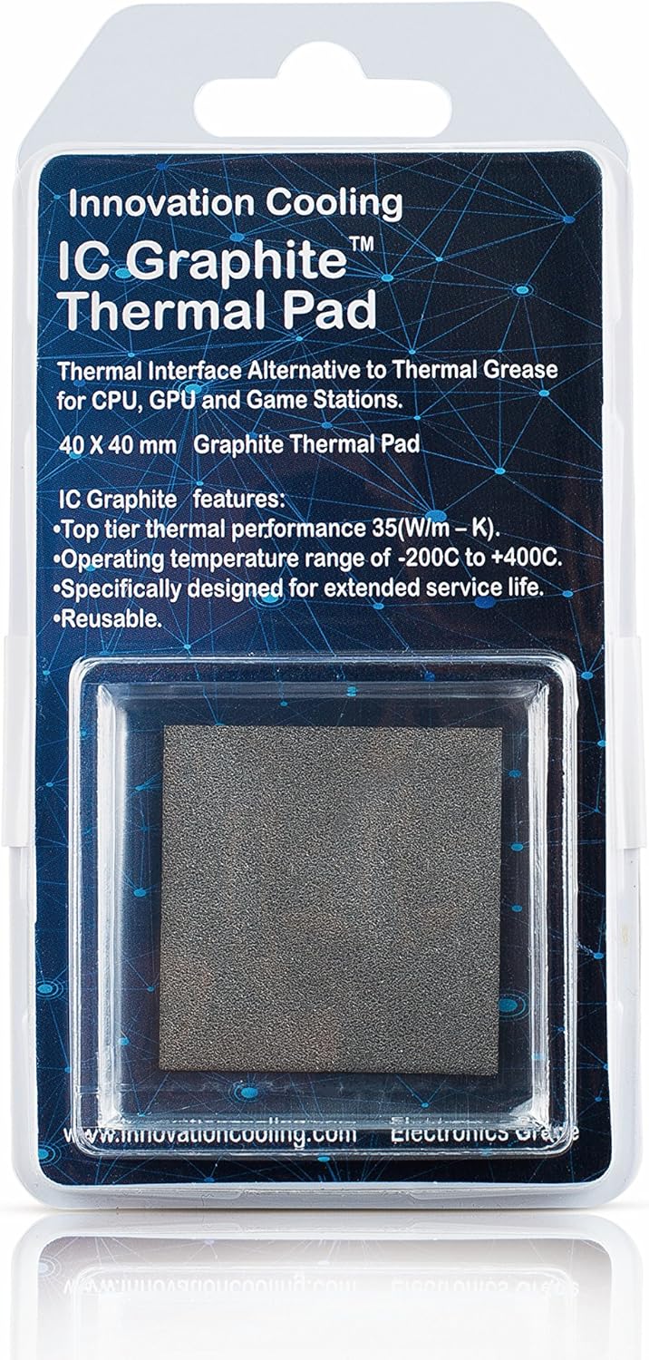 Graphite Thermal Pad – Permanent Replacement for Thermal Paste/Grease