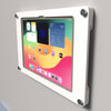 TABcare Acrylic Wall Mount Floating Frameless Display with Metal Standoff for iPad Tablet