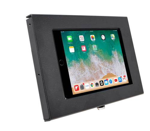 4. Metal Apple iPad mini Locking Security Wall Mount Enclosure VESA Ready