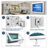8" Metal Samsung Galaxy TAB A E S S2 8" 8.4" 8.7" Lite Tablet Security Wall Mount Enclosure VESA Ready